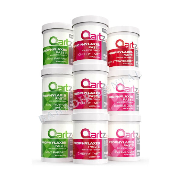 Dharma Qartz florürlü profilaksi pastası 340 g: sakız, kiraz, nane ve çilek aromaları