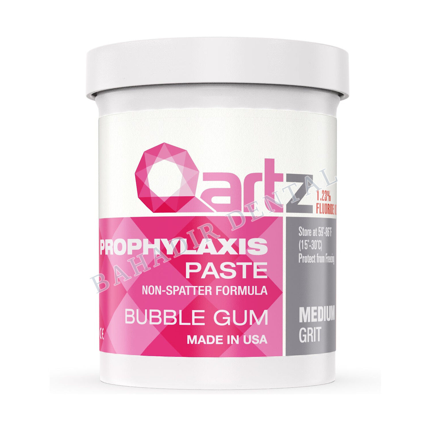 Dharma Qartz florürlü profilaksi pastası 340 g kavanoz, sakız aromalı
