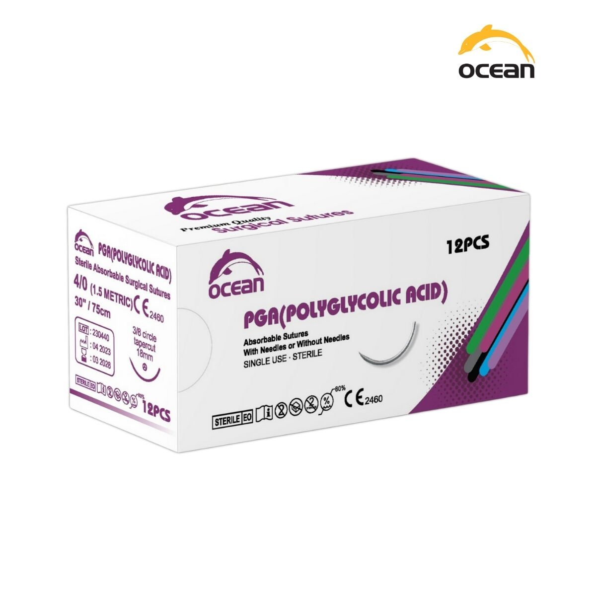 Ocean PGA (Poliglikolik Asit) Sütur - Emilebilir (Absorbable)