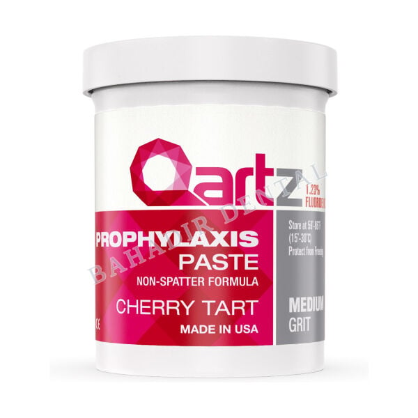 Dharma Qartz florürlü profilaksi pastası 340 g kavanoz, kiraz aromalı