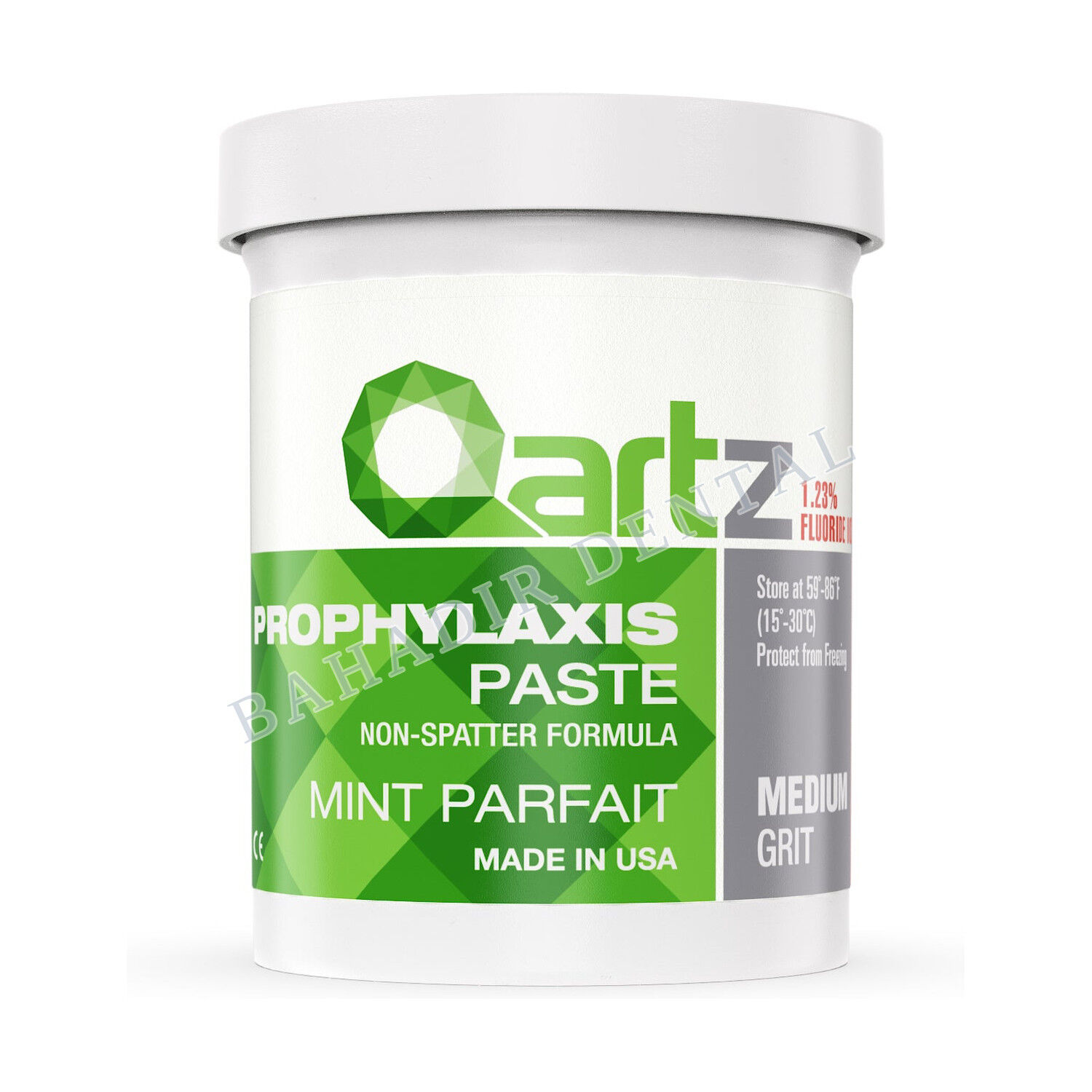 Dharma Qartz florürlü profilaksi pastası 340 g kavanoz, nane aromalı