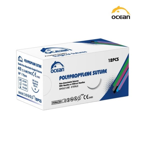Ocean İpek Sütur (Silk) - Emilemez (Non-Absorbable)