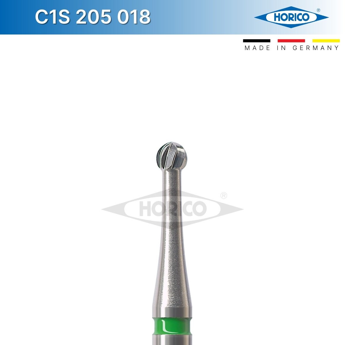 Rond Carbide - Horico C1S 018 - Uzun Anguldurva (RAL)