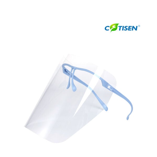 Cotisen FF05 yüz siperliği, mavi çerçeve