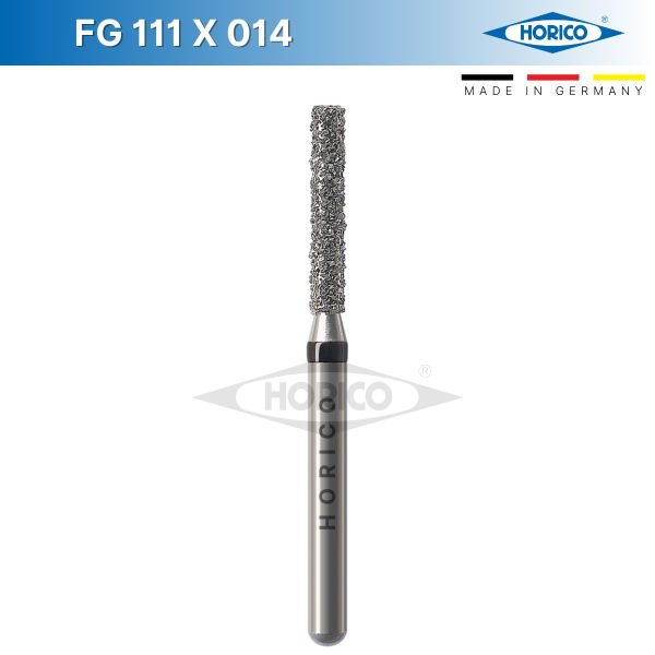 Silindir Elmas Frez - FG 111 Siyah - X Coarse - 014
