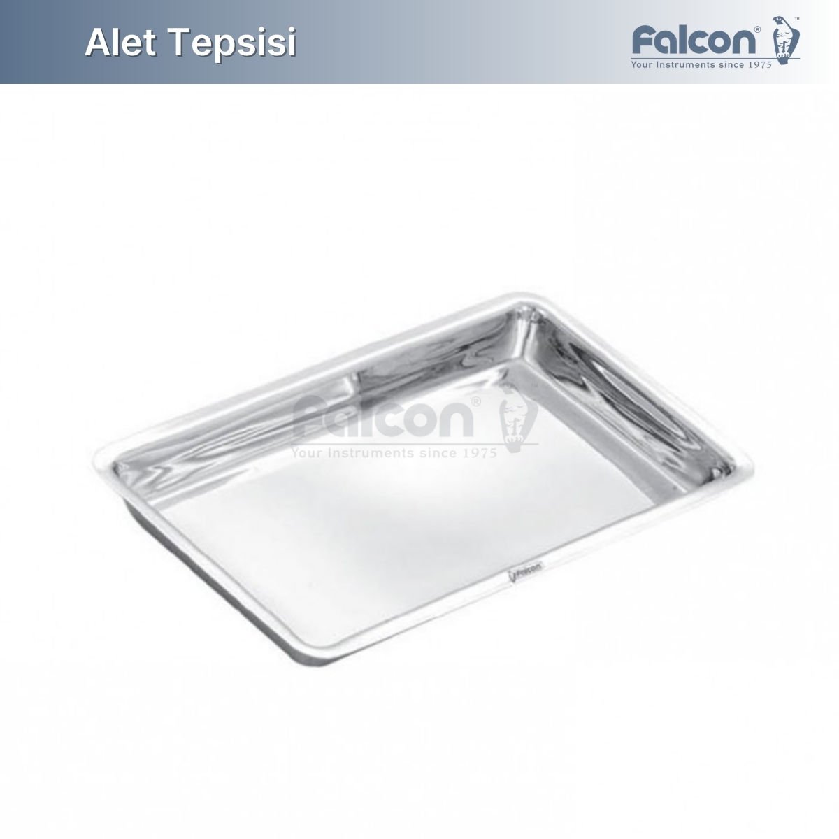 Alet Tepsisi - Çelik (190x100x15mm)