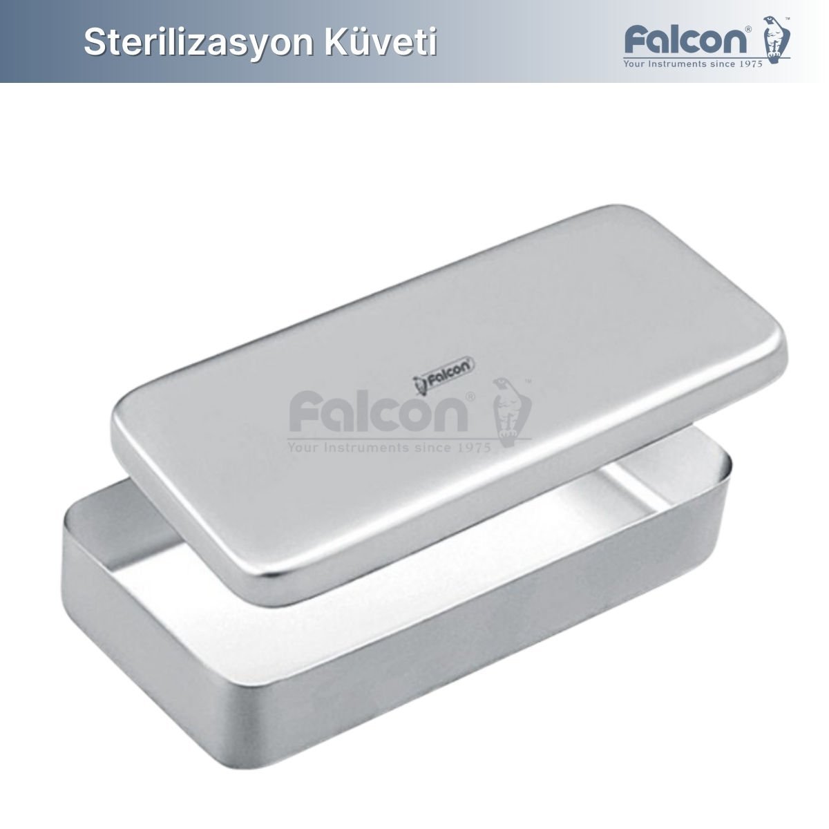 Sterilizasyon Küveti - Çelik (200x125x50)